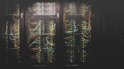 Data centre server rows